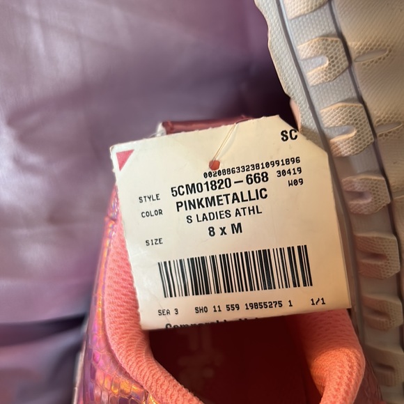 Metallic pink 8 M never worn - Picture 4 of 5